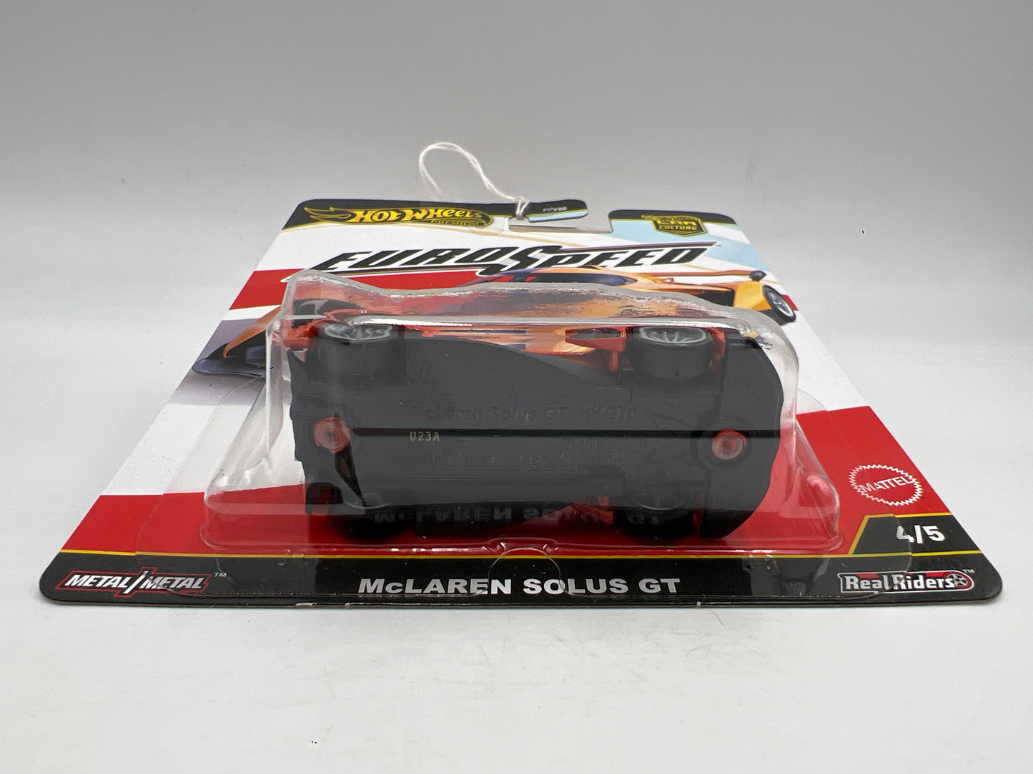 2025 Hot Wheels Car Culture Premium Euro Speed #4 McLaren Solus GT Orange 258i