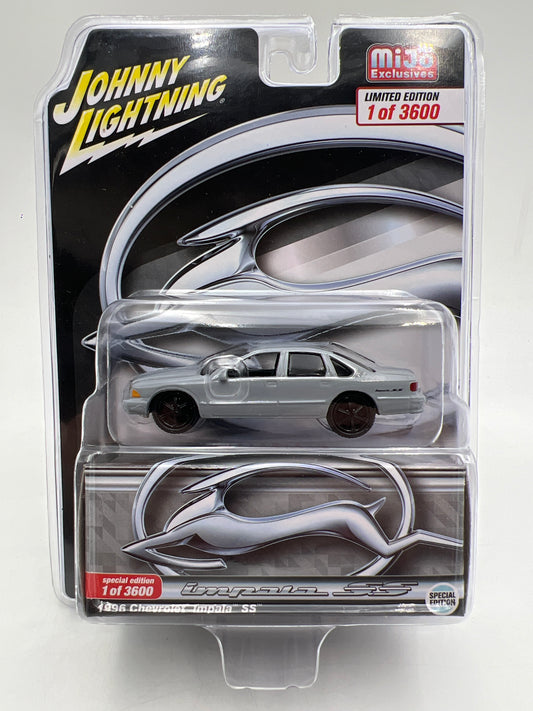 Johnny Lightning MiJo Exclusive 1/3600 1996 Chevrolet Impala SS Gray 292B