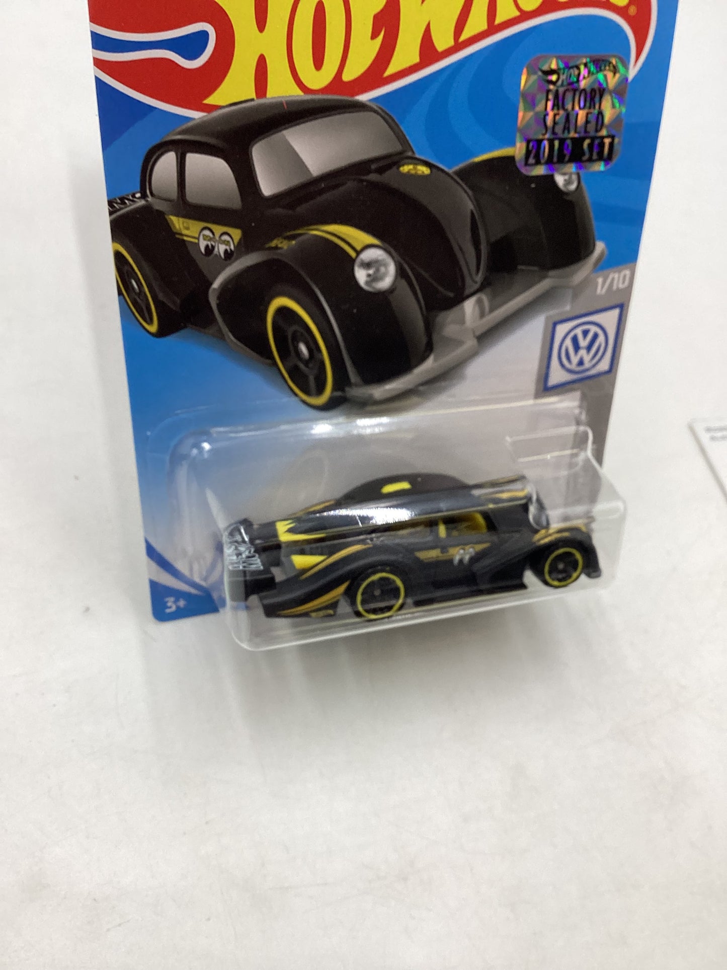 2019 Hot wheels Factory Sealed #46 Volkswagen Kafer Racer Black Mooneyes 96B