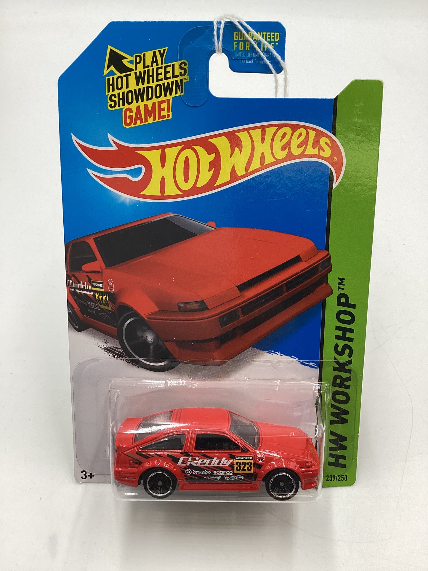 2015 Hot Wheels Workshop #239 Toyota AE-86 Corolla Red