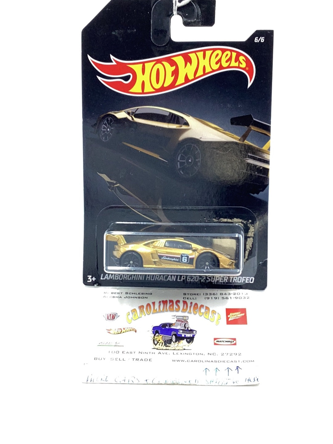 Hot wheels 100 Extraordinary years Lamborghini Huracan LP 620-2 Super Trofeo 151F