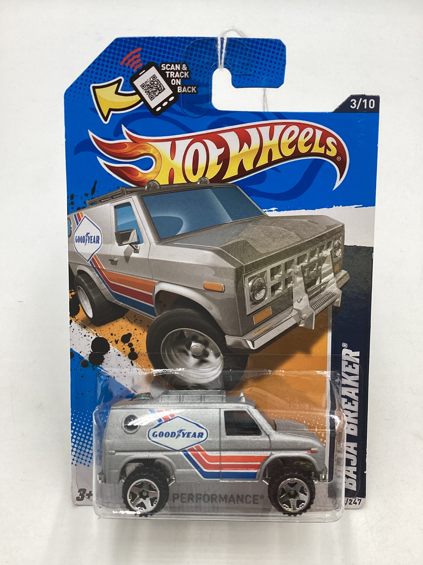 2012 Hot Wheels HW Performance #143 Baja Breaker Silver 23i