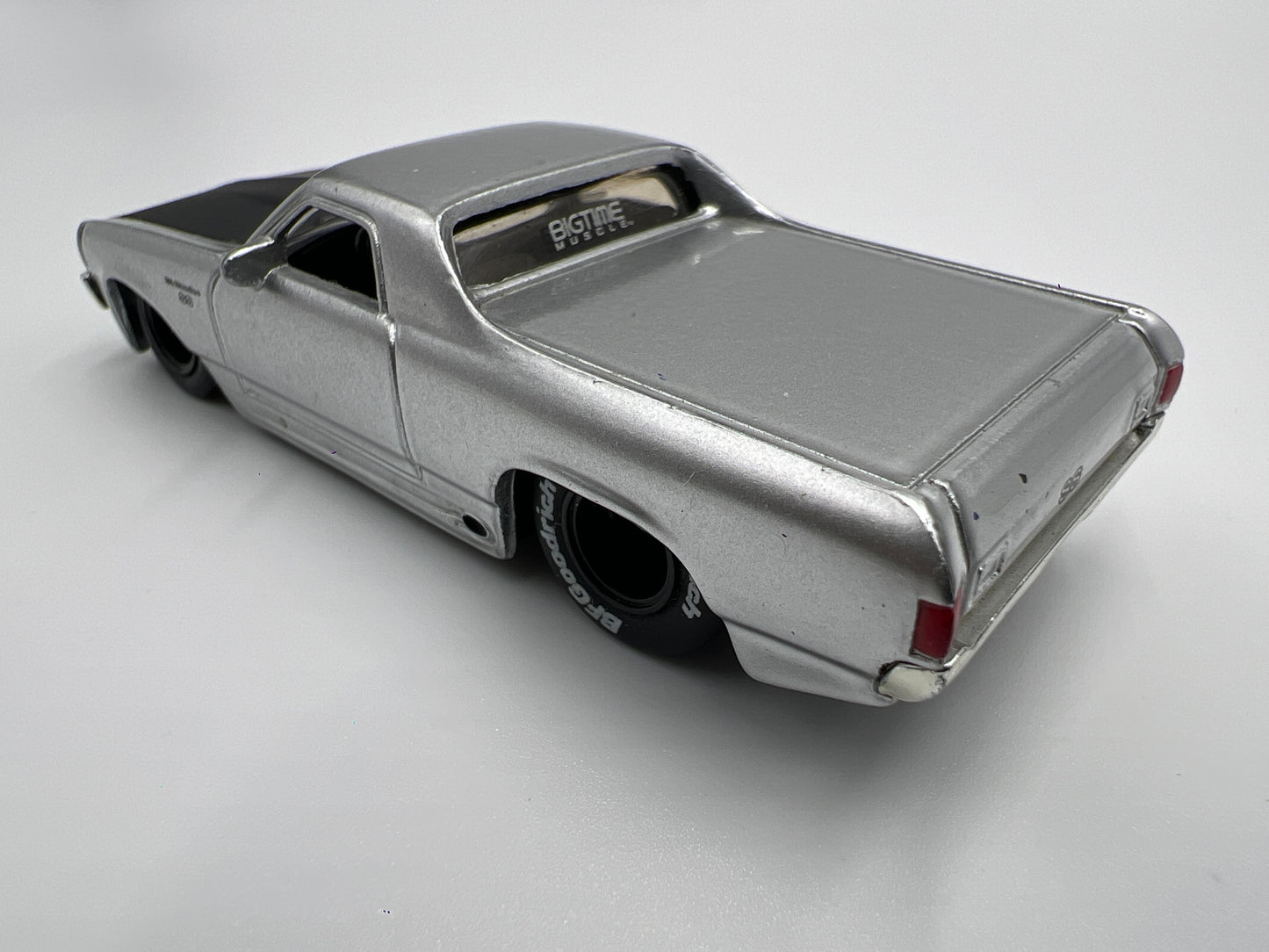 Jada Toys Big Time Muscle 1970 Chevy El Camino Silver Loose