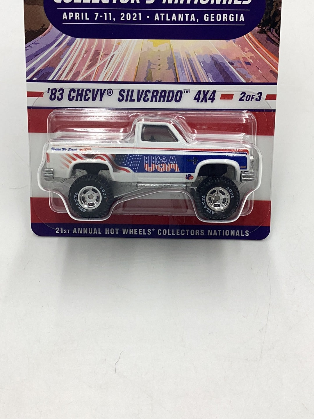 2021 Hot Wheels 21st Annual Collector’s Nationals ‘83 Chevy Silverado 4x4 03557/05500