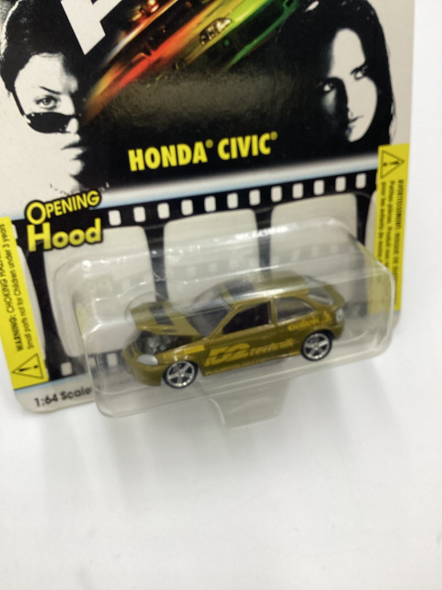 Revell The Fast and the Furious Honda Civic Gold #102