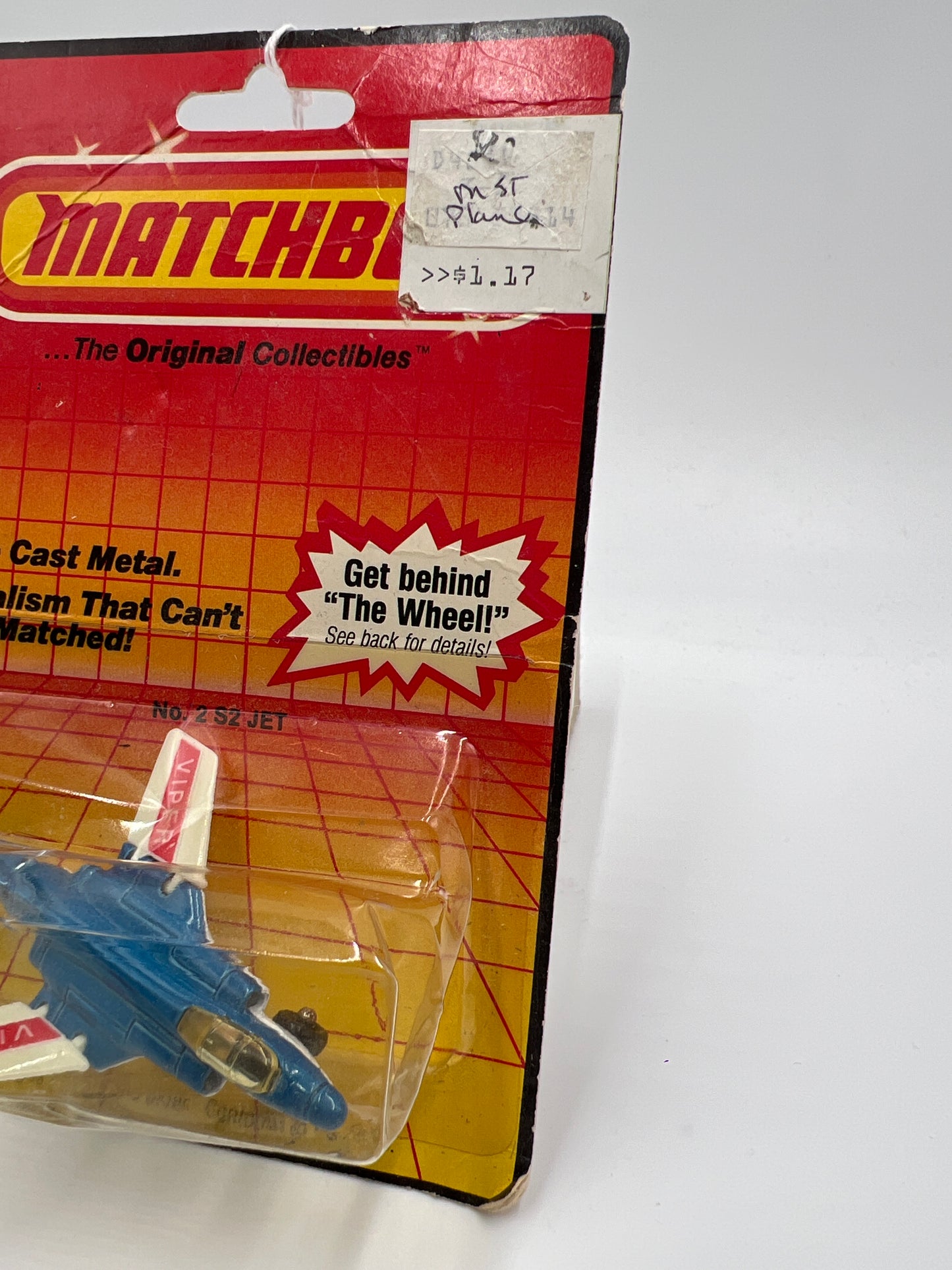 Matchbox #2 S2 Jet Viper (Card Not Perfect) VV3