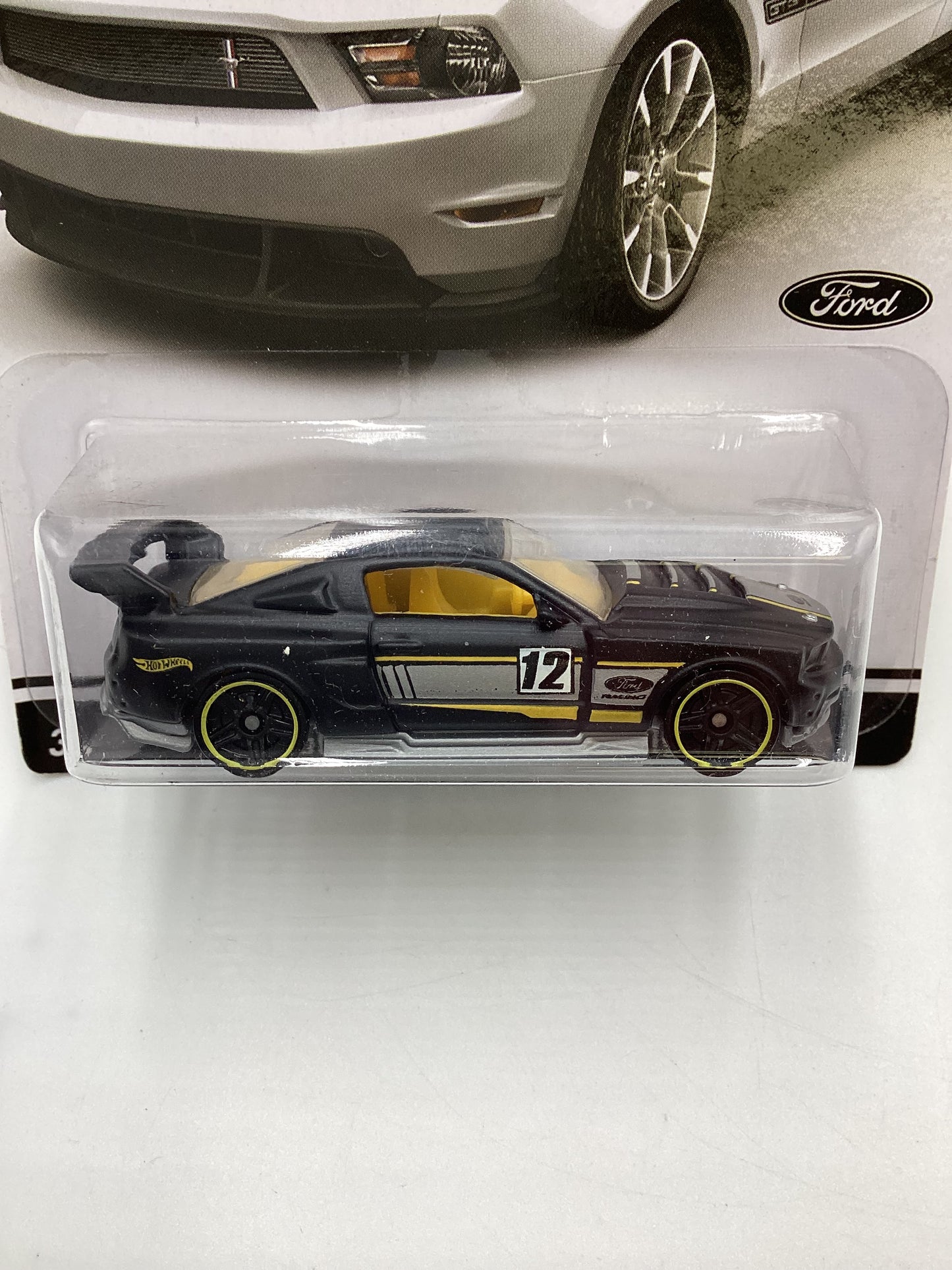 Hot Wheels Mustang 50 Years #7 12 Ford Mustang Black 152F