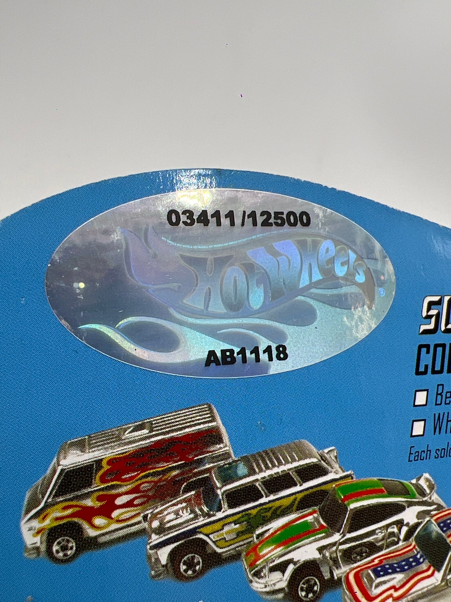 2003 Hot Wheels RLC Super Chromes #4 3411/12500 Bye Focal W/Protector