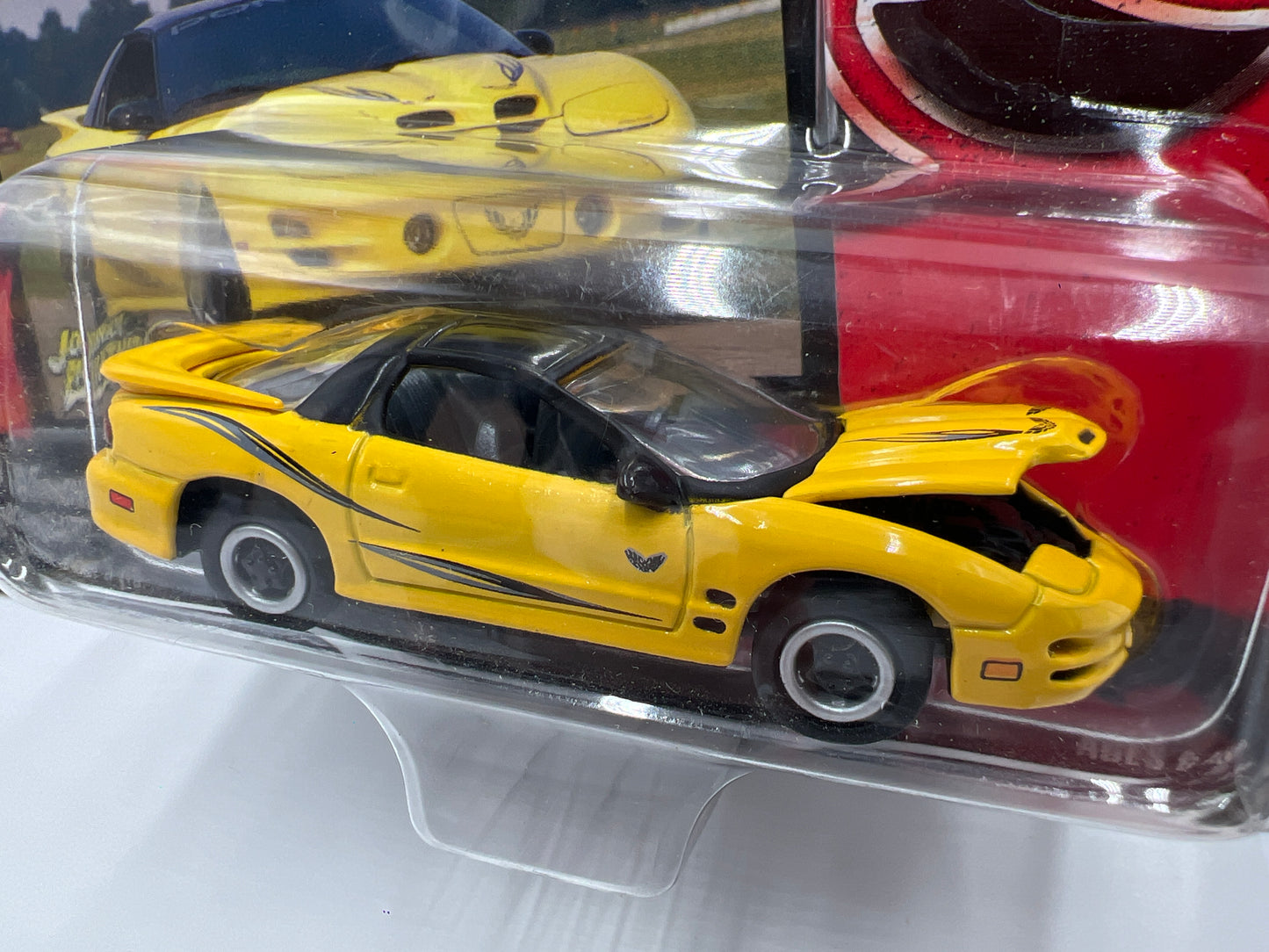 Johnny Lightning Firebird Series Release 1 2002 Pontiac Firebird WS-6 Yellow