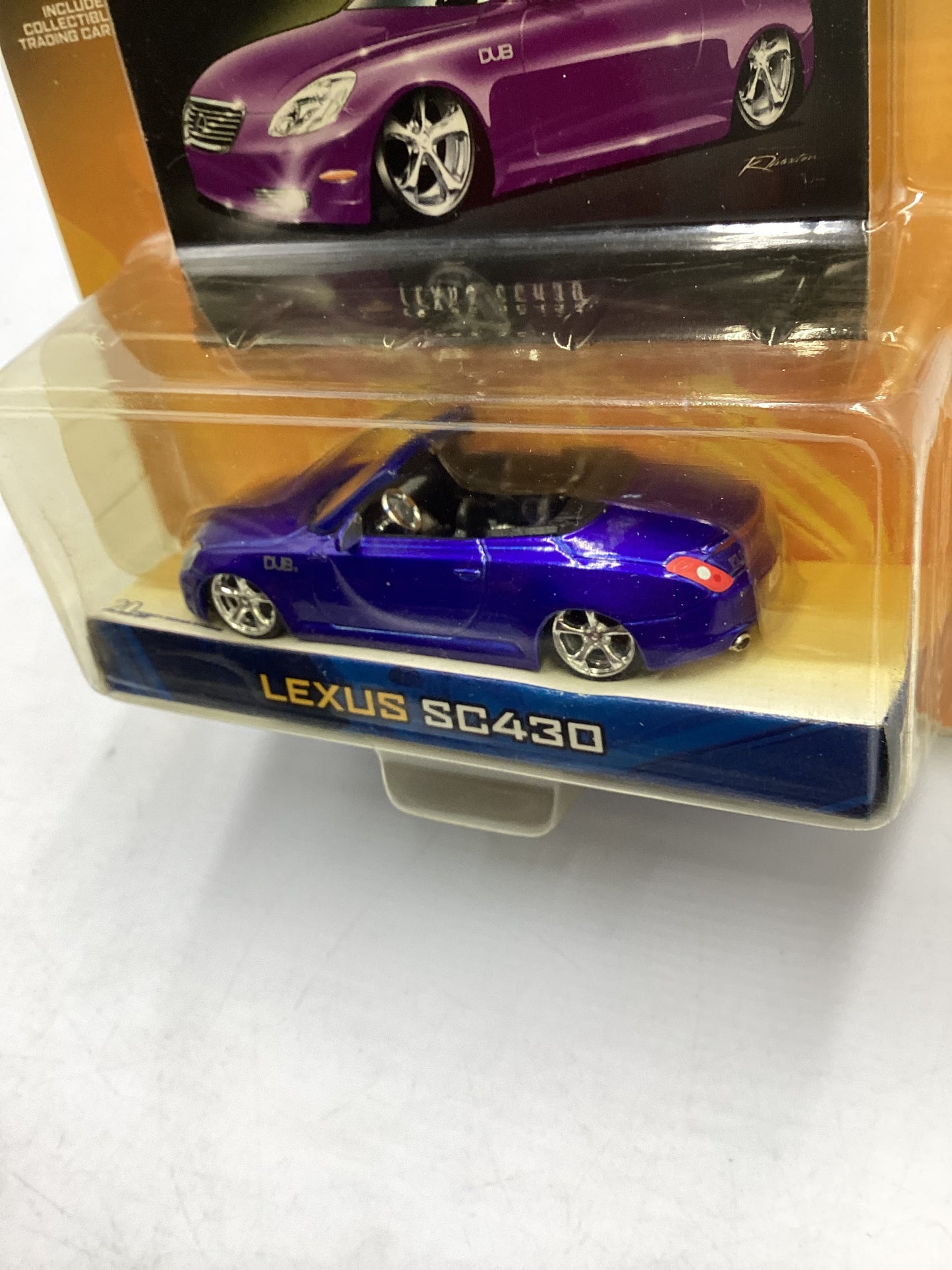 Jada Toys Dub City #054 Lexus SC430 Blue 221B