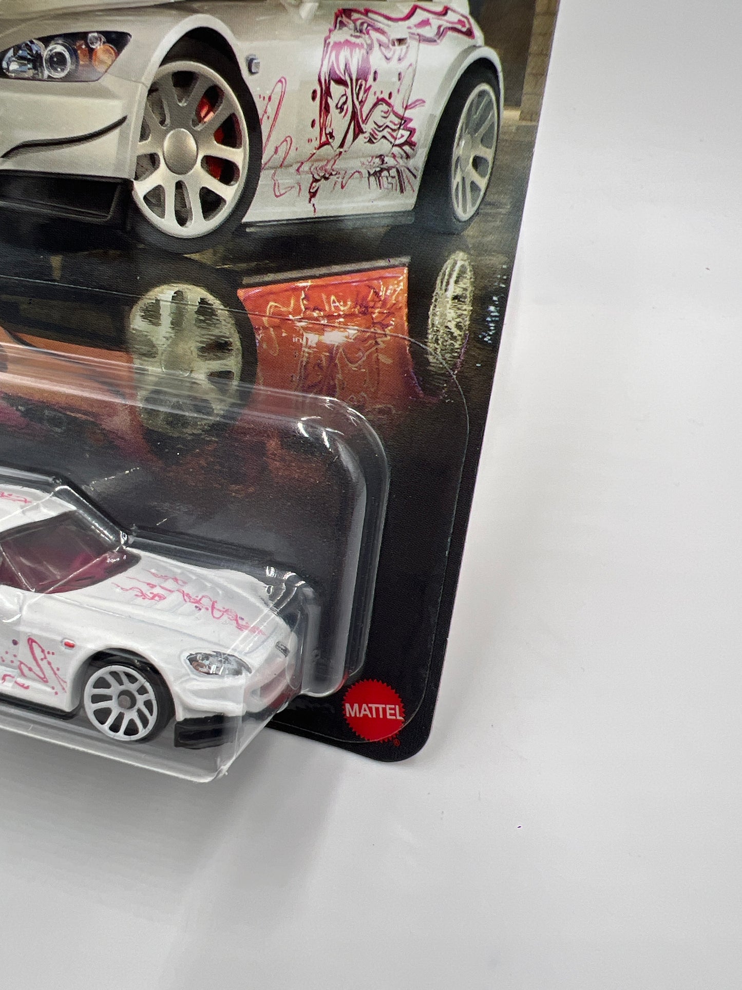 Hot Wheels Silver Series Fast & Furious Graphic Remix #1 Honda S2000 White 71B
