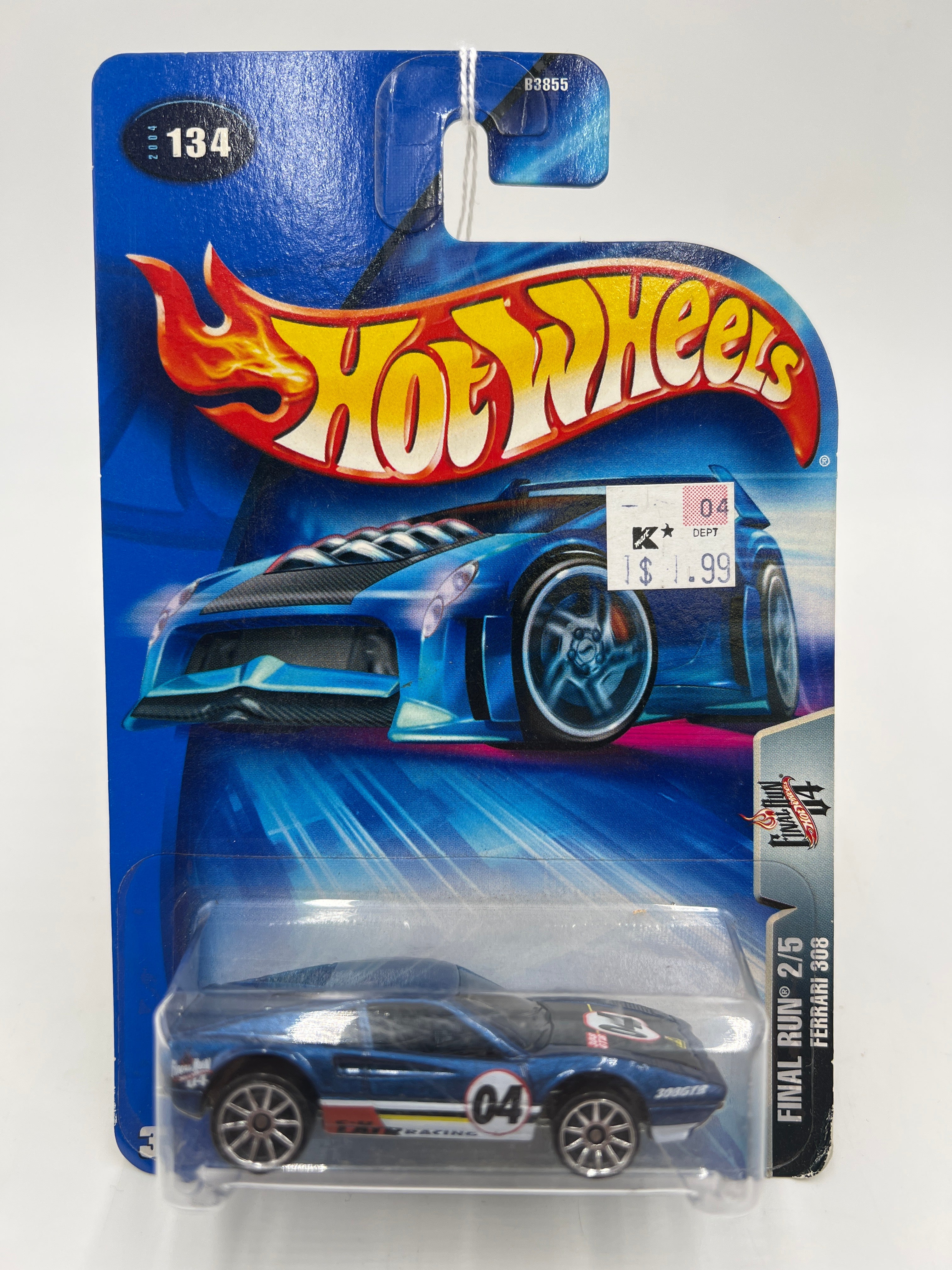 2004 Hot Wheels Final Run #134 Ferrari 308 Blue – carolinasdiecast