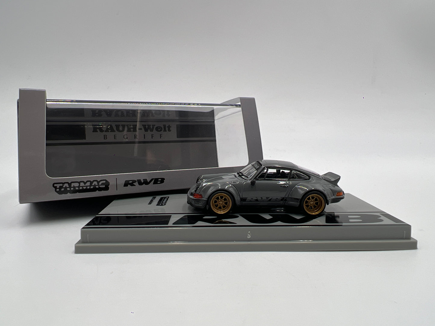 Tarmac Works x Hobby 64 Porsche RWB Backdate Gray