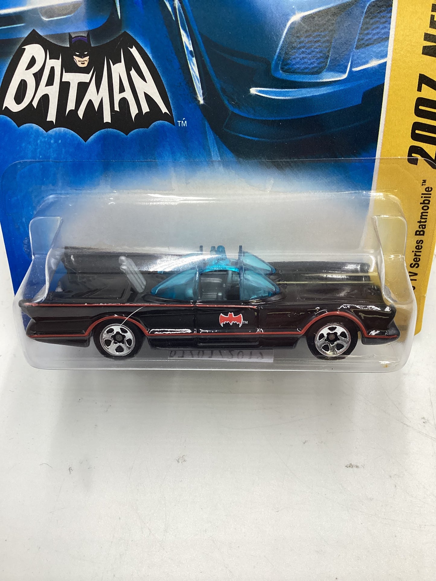 2007 Hot Wheels #15 1966 TV Series Batmobile Black 118E