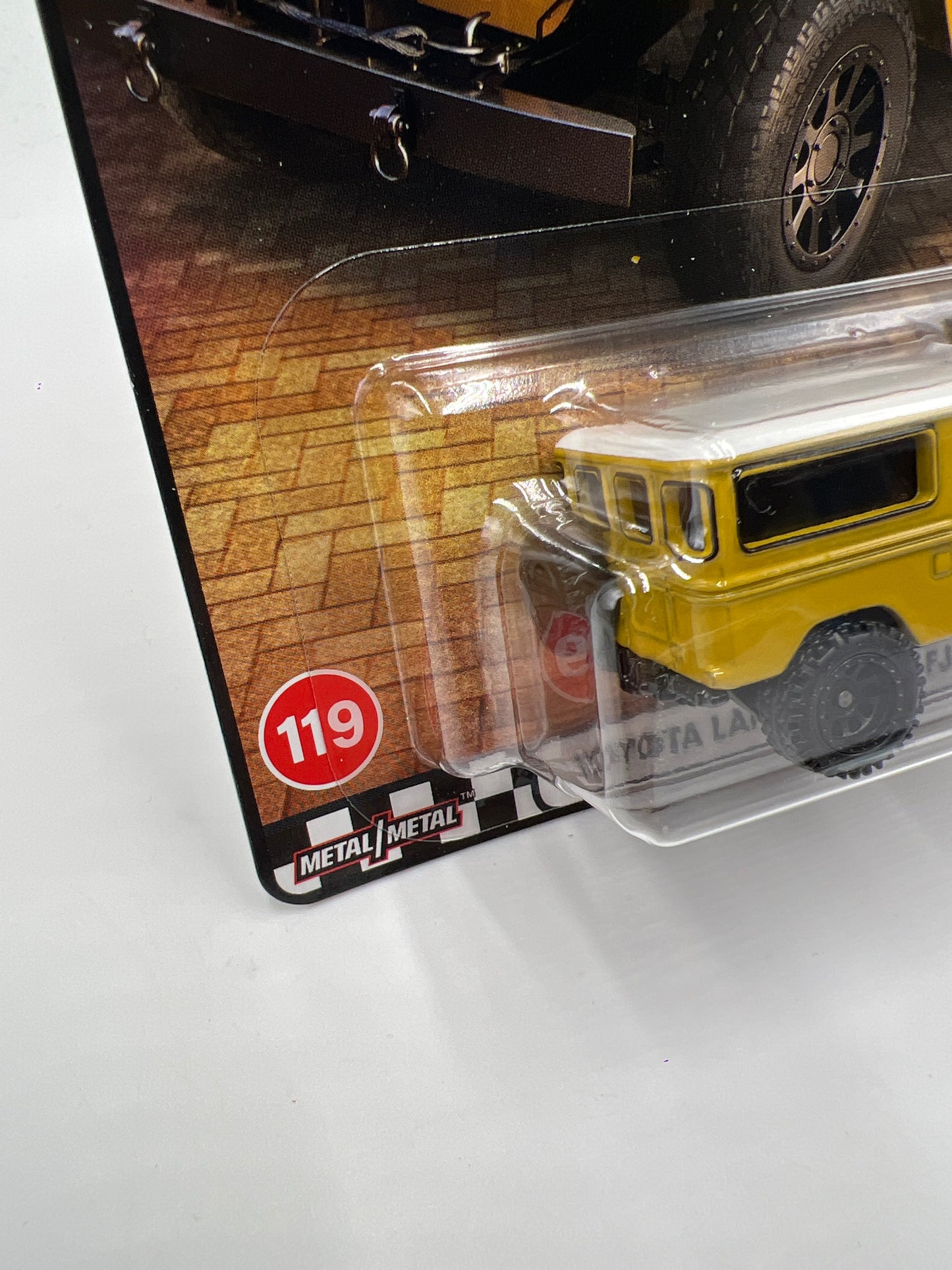 2025 Hot Wheels Premium Boulevard #119 Toyota Land Cruiser FJ43 Yellow 264H
