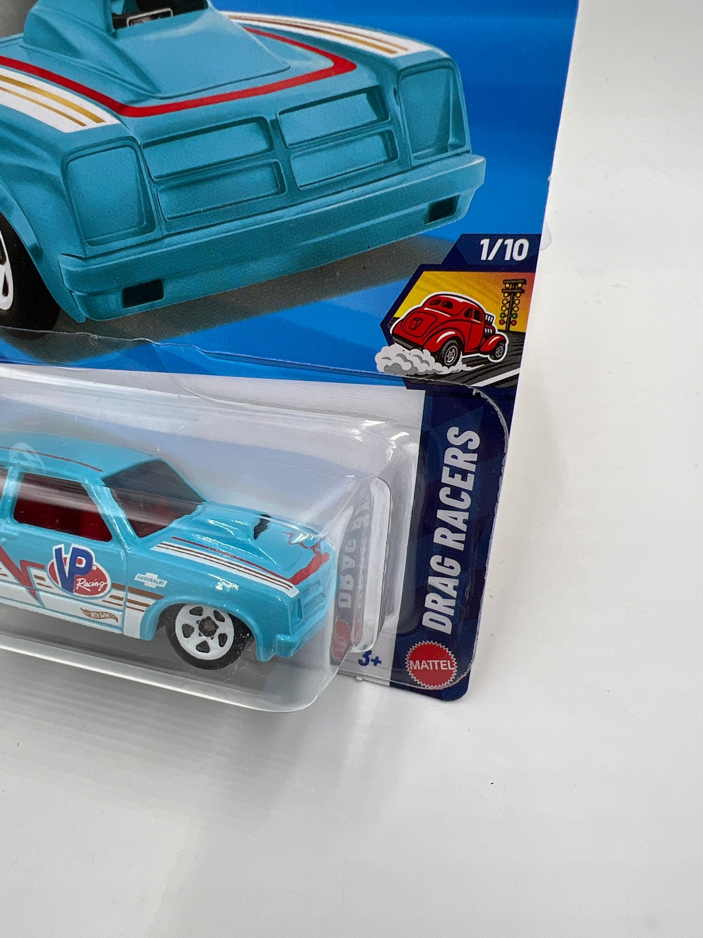 2026 Hot Wheels C Case Drag Racers #76 76 Chevy Chevette Light Blue VP Racing