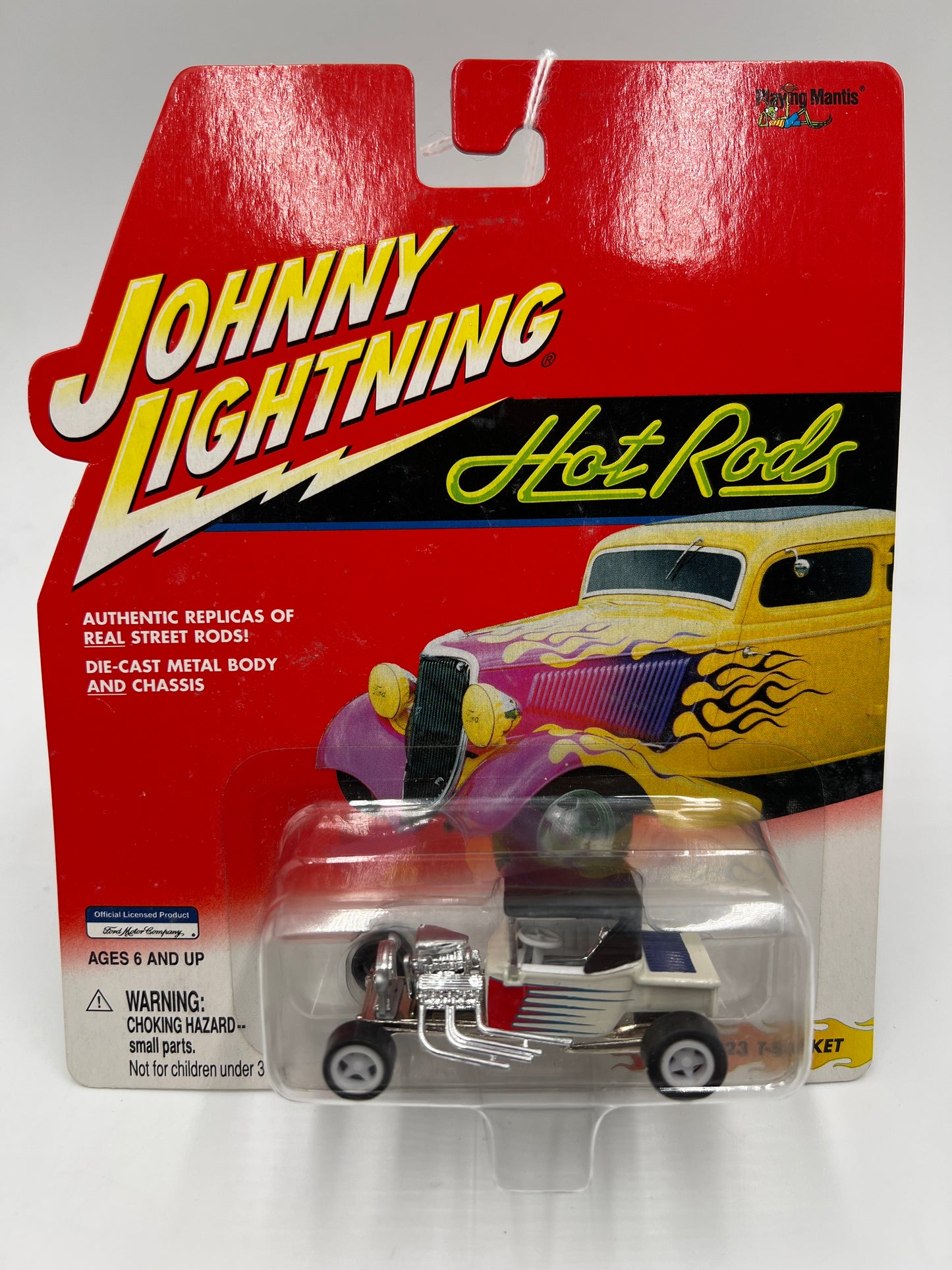 Johnny Lightning White Lightning Chase Hot Rods 1923 T-Bucket White