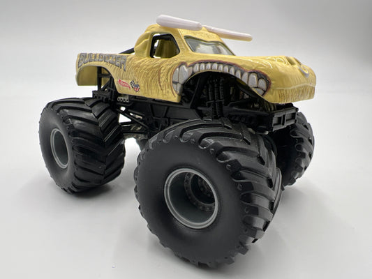 Hot Wheels 1:64 Monster Jam Small Wheel/Metal Base Bulldozer Loose