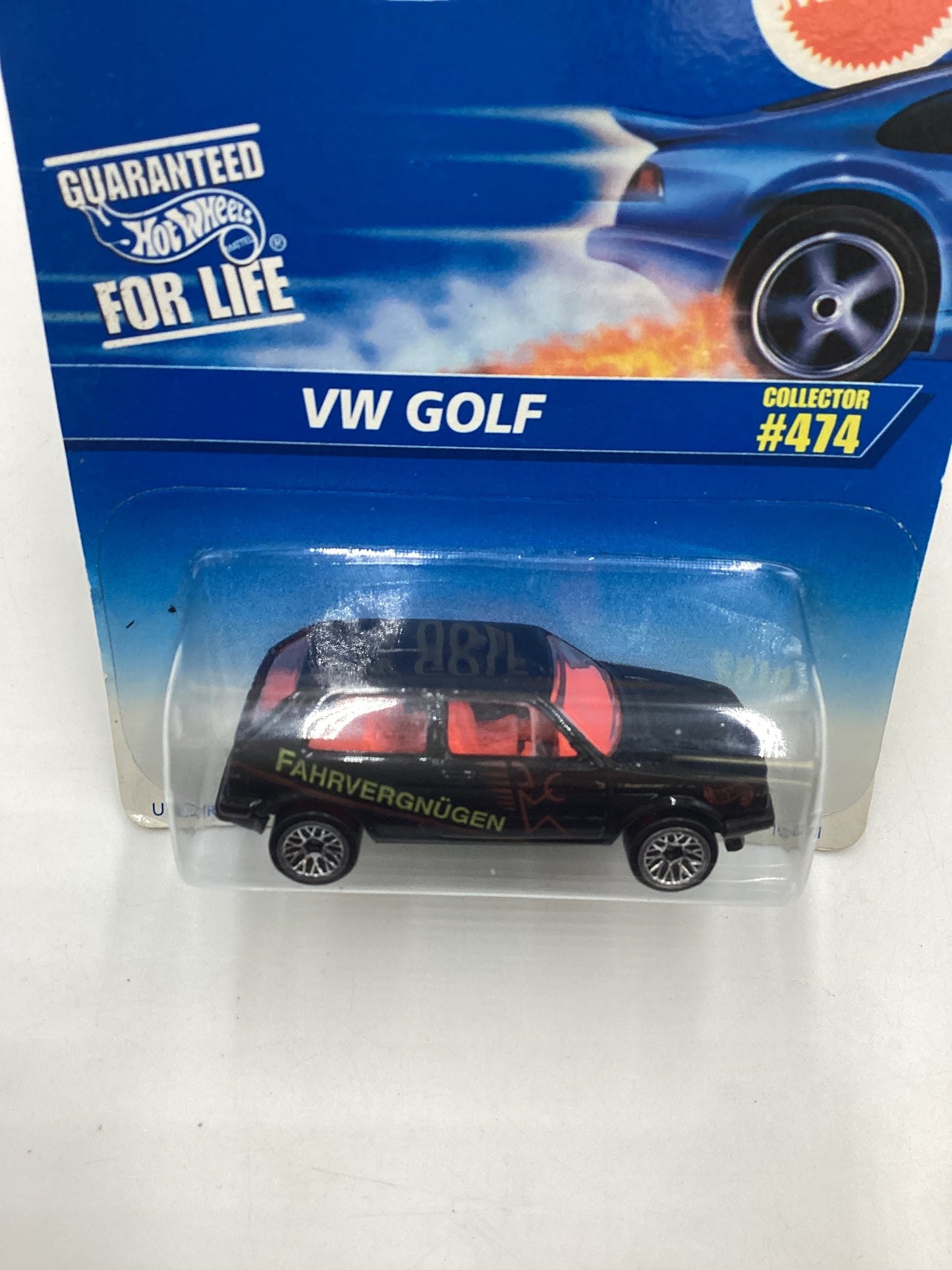 1995 Hot Wheels #474 VW Golf