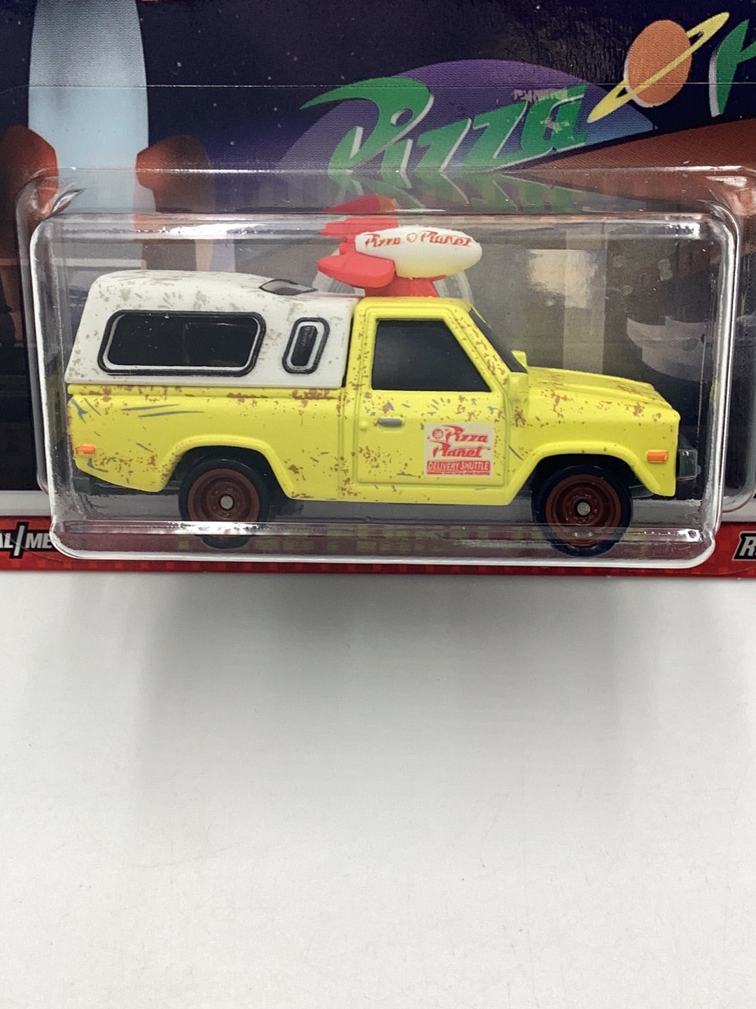 Disney Pixar Cars Toy Story Pizza Planet Truck with protector