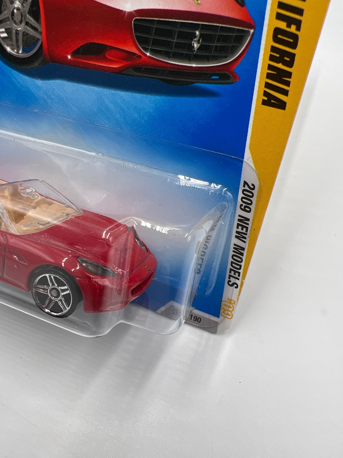 2009 Hot Wheels New Models #38 Ferrari California Red SR
