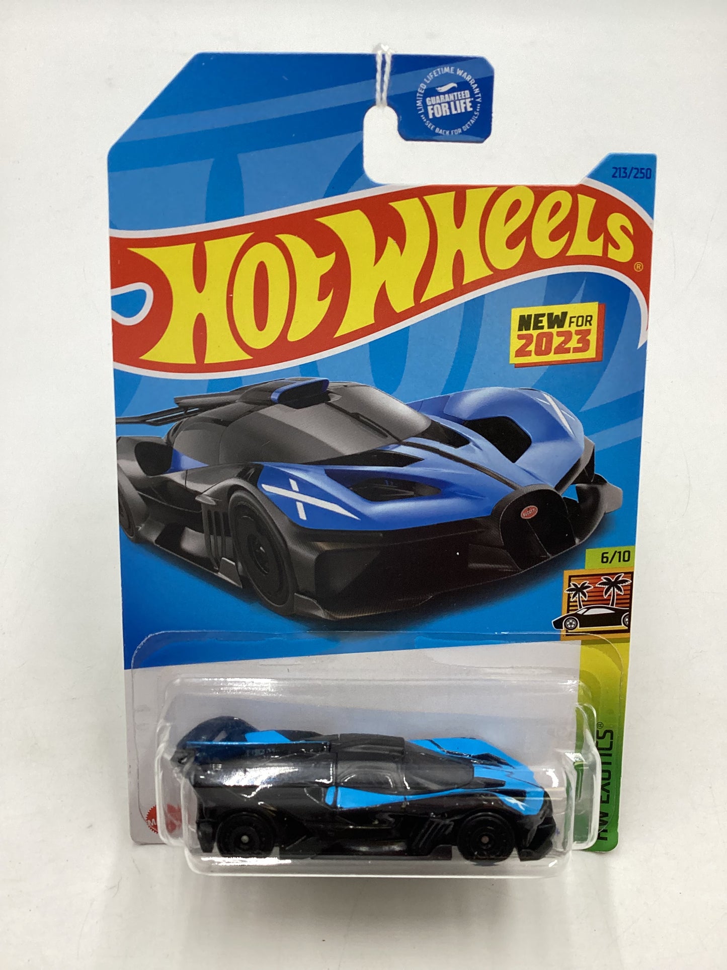 2023 Hot Wheels #213 Bugatti Bolide Blue 105H