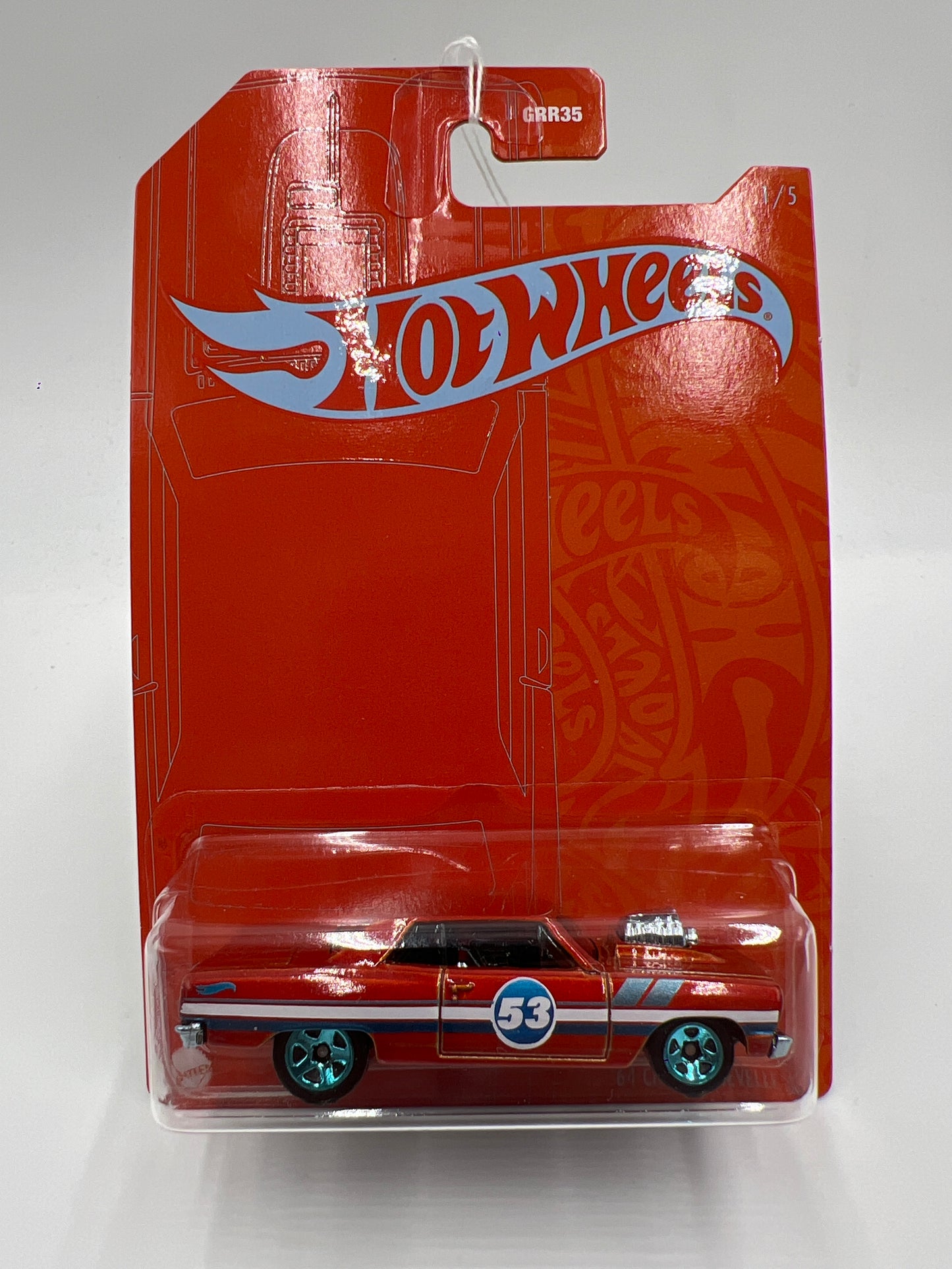 2021 Hot Wheels 53rd Anniversary Set #1 64 Chevy Chevelle SS Orange 153A