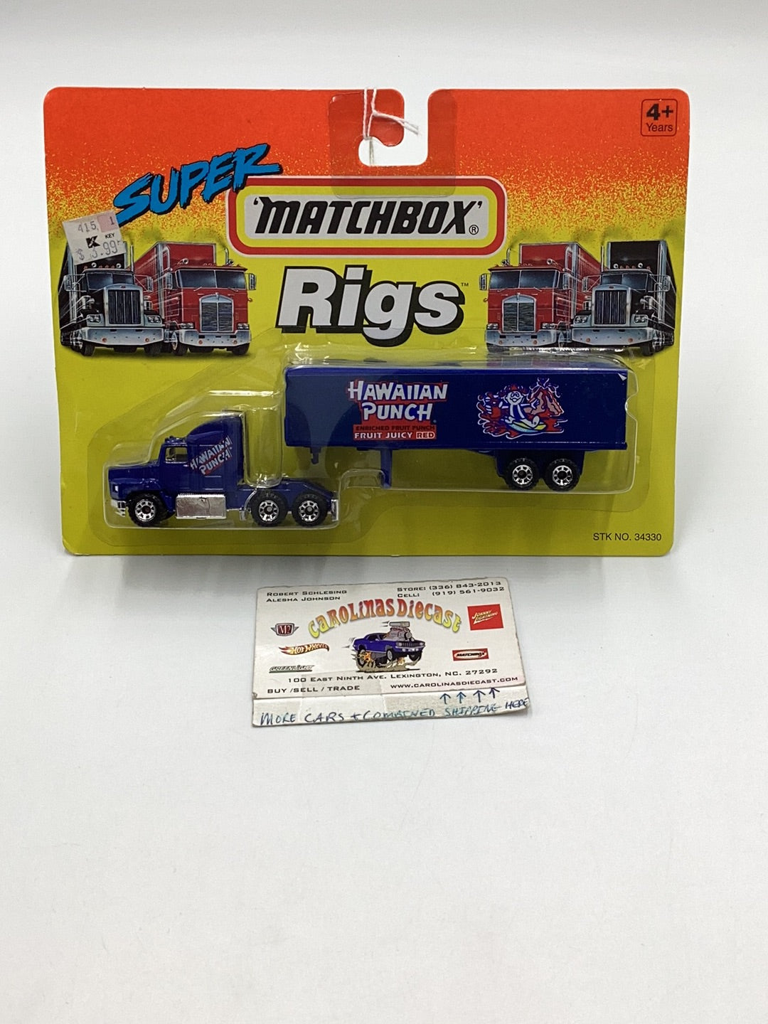 Matchbox Super Rigs Hawaiian Punch Ford Aeromax 168Q