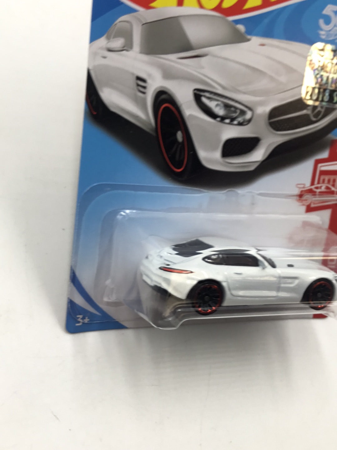 2018 hot wheels red edition #12 target red factory sealed sticker