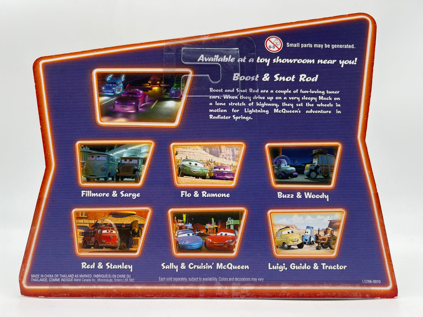 Disney Pixar Cars Supercharged 2 Pack Movie Moments Boost & Snot Rod