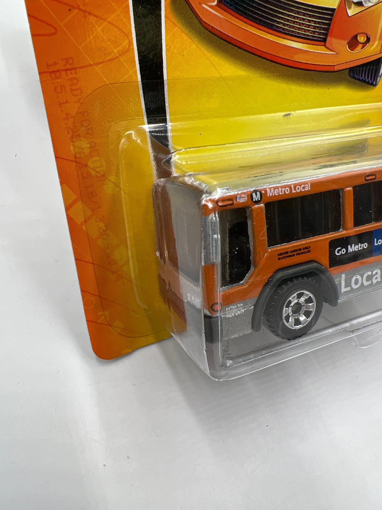 Matchbox #35 MBX Metal City Bus Orange 211D