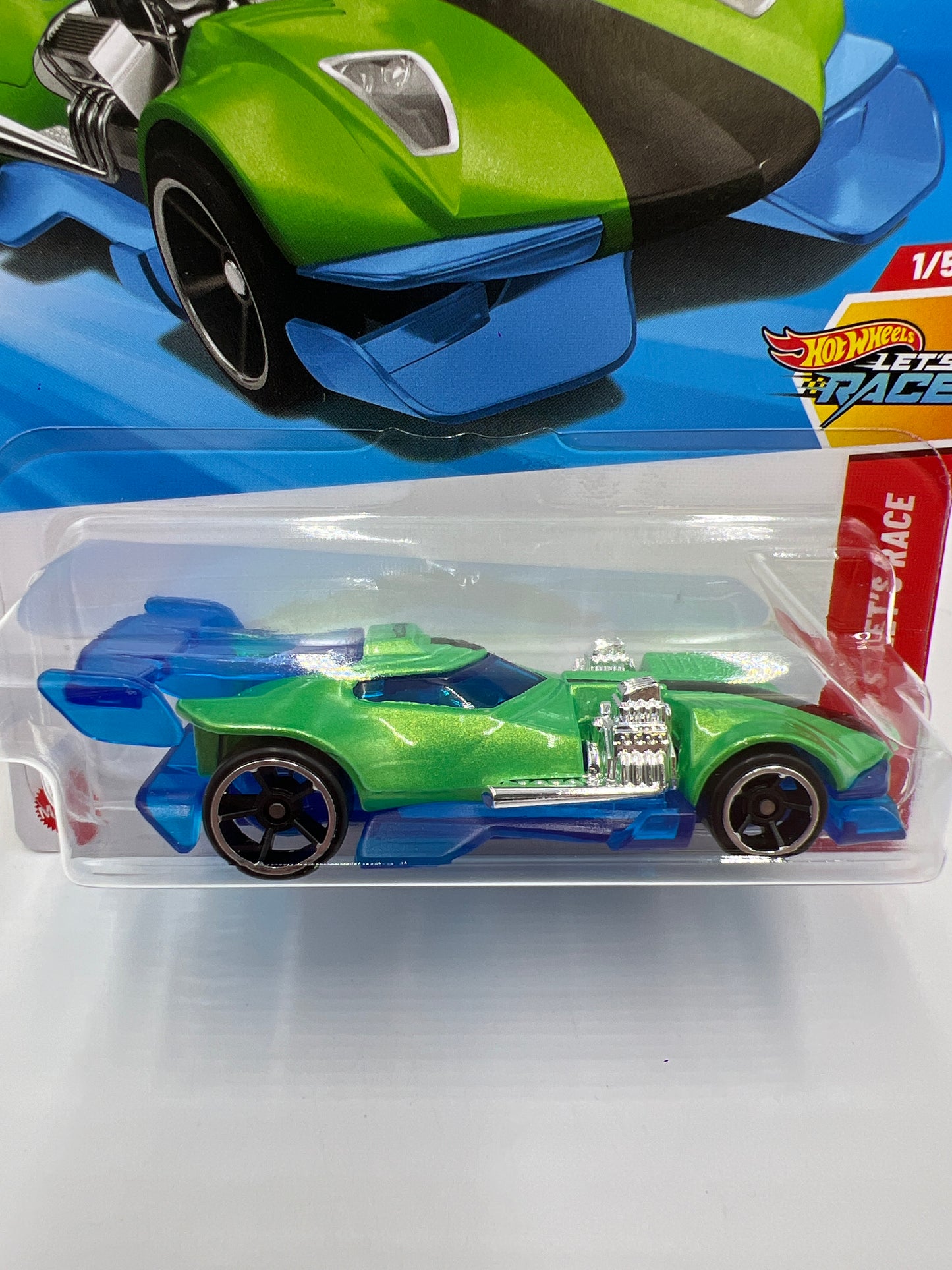2025 Hot Wheels N Case Lets Race #19 Super Twin Mill Green
