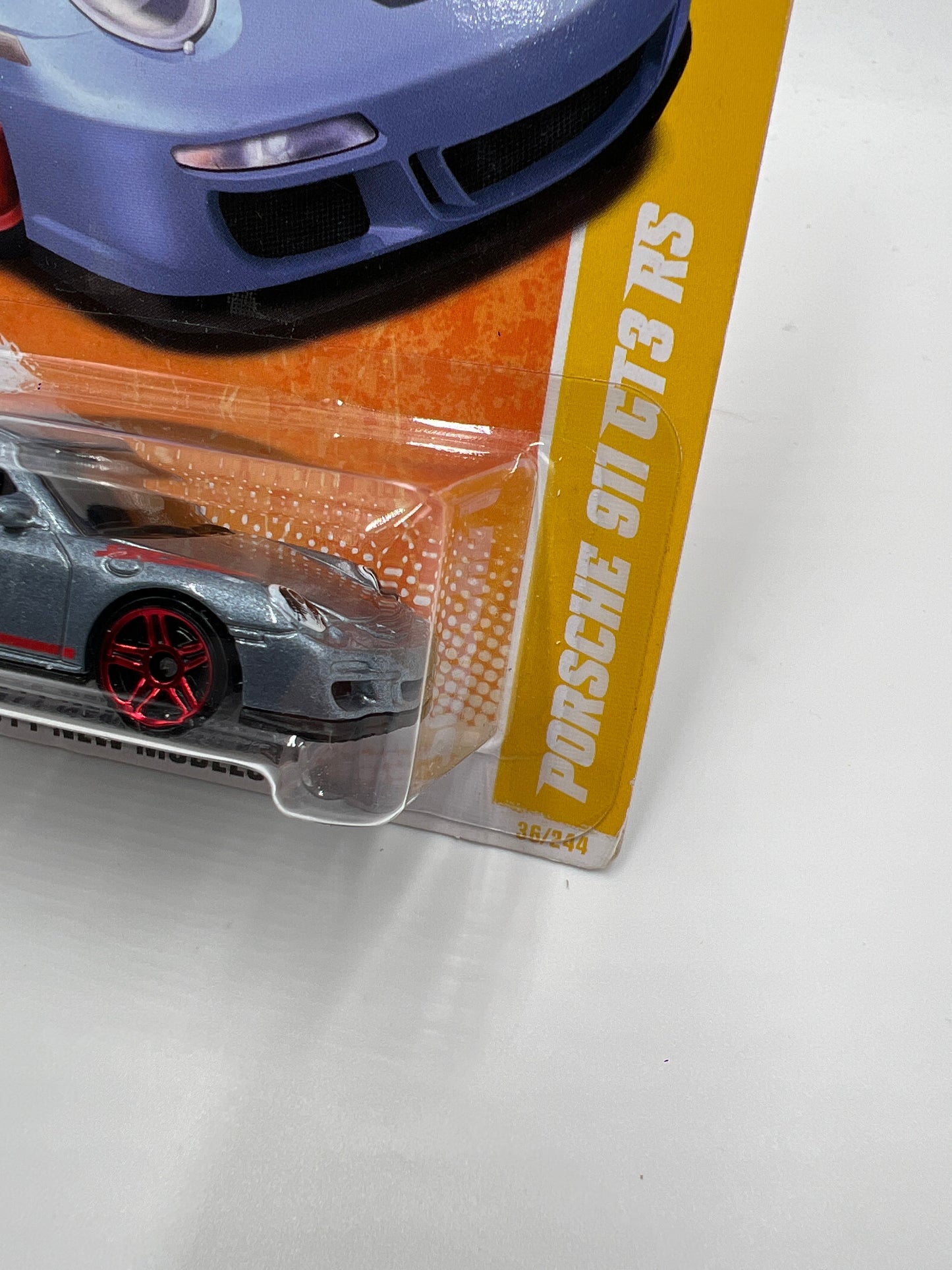 2011 Hot Wheels New Models #36 Porsche 911 GT3 RS Steel Blue SR