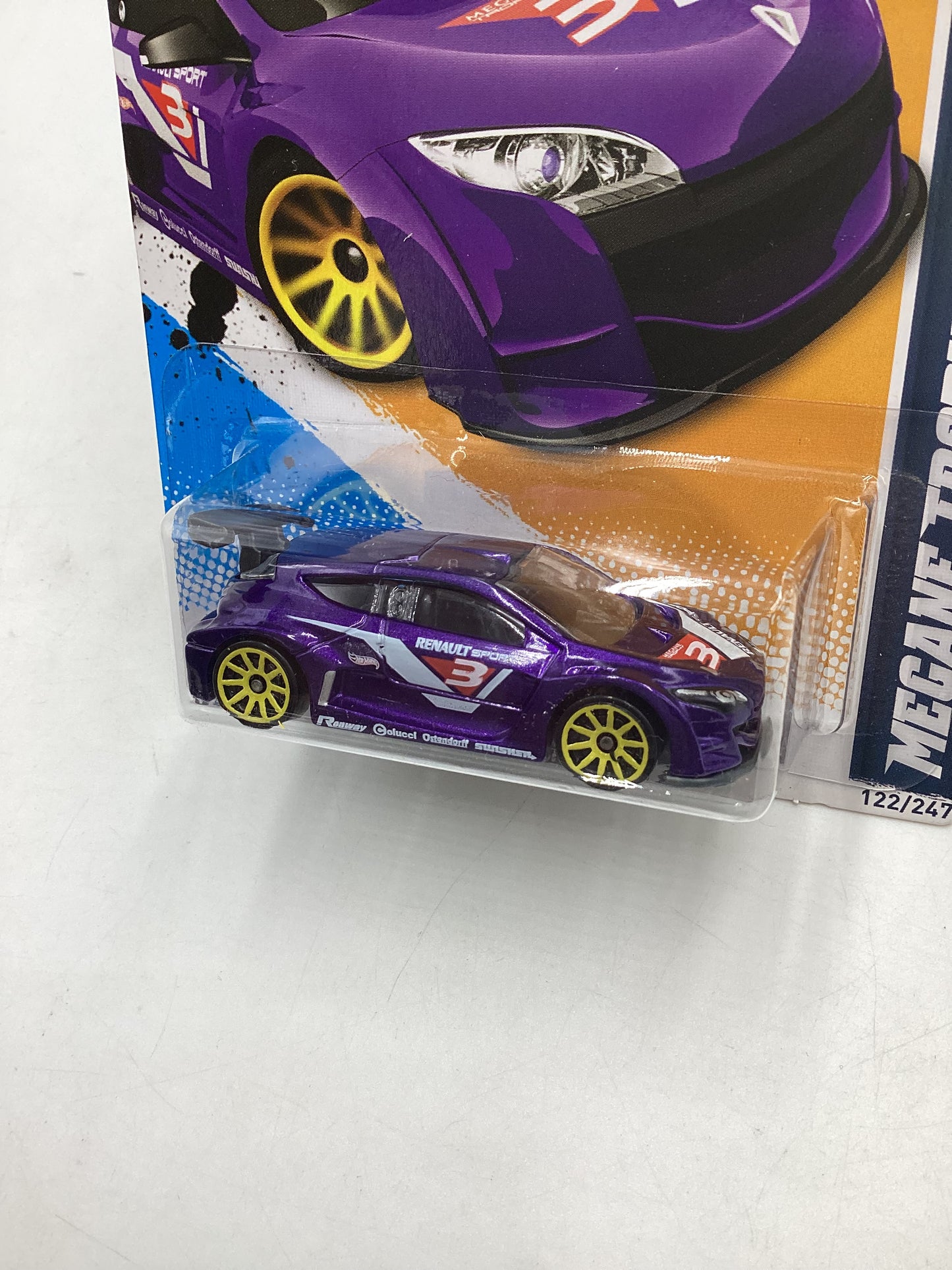 2012 Hot Wheels All Stars #122 Megane Trophy Purple 67F