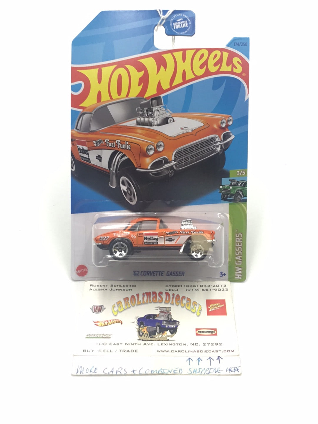 2023 hot wheels #174 62 Corvette Gasser Doller general exclusive nn2