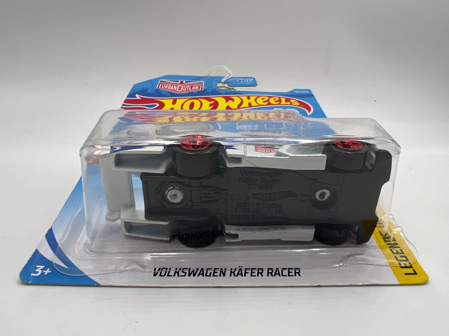 2018 Hot Wheels Legends Of Speed #147 Volkswagen Kafer Racer Magnus Walker White 96B