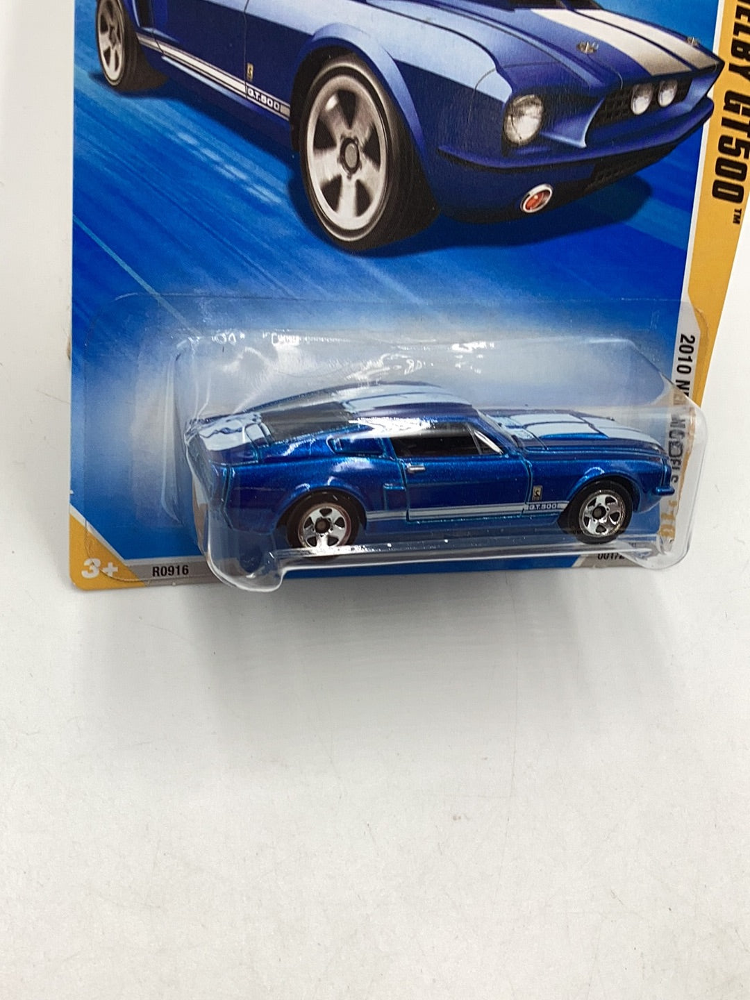 2010 Hot Wheels new models #1 67 Shelby GT 500 blue 27F