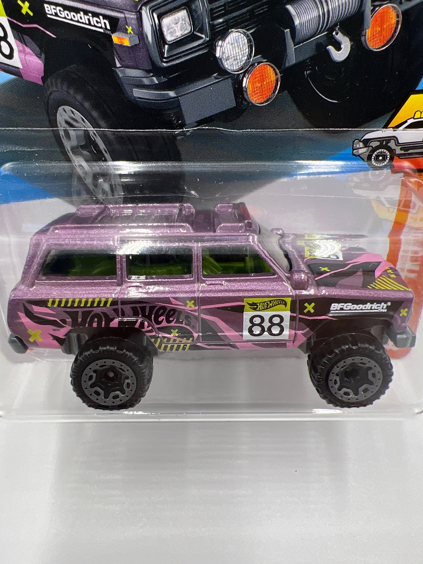 2025 Hot Wheels B Case #44 1988 Jeep Wagoneer Purple