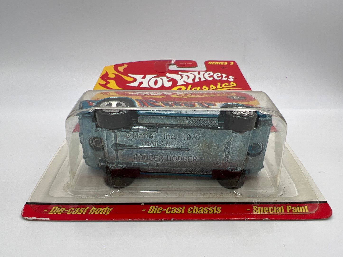 Hot Wheels Classics Series 3 #28 Rodger Dodger Spectraflame Blue SR