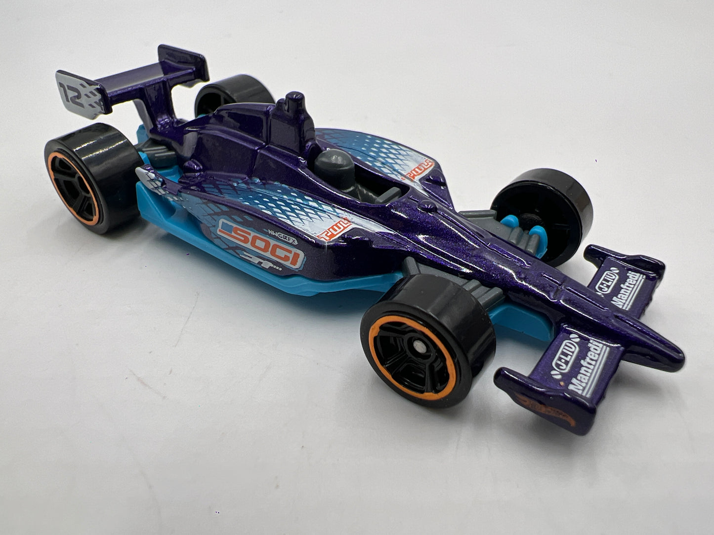 2019 Hot Wheels Mystery Models Series 2 #12 Indy 500 Oval Purple