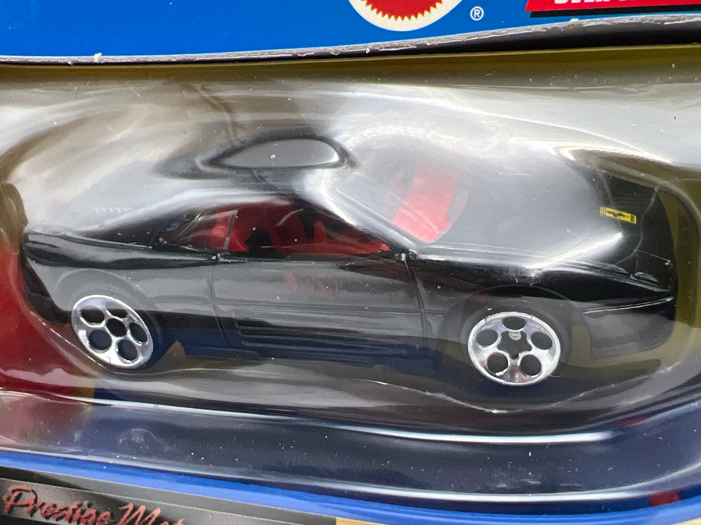 Hot Wheels Pavement Pounders Ferrari 348 Black W/Transporter Truck