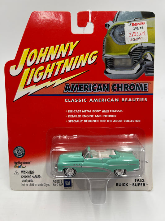 Johnny Lightning American Chrome 1953 Buick Super Convertible 220C