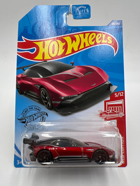 2020 Hot Wheels Target Exclusive Red Edition #88 Aston Martin Vulcan Red 145A