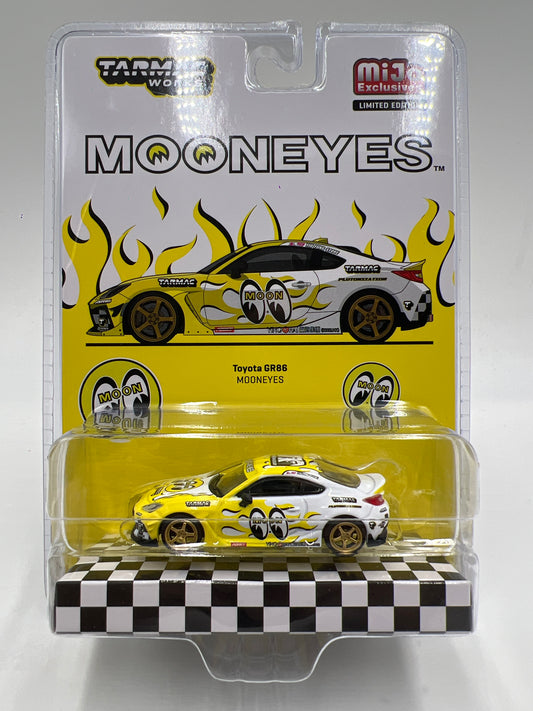 Tarmac Works Mijo Exclusives Toyota GR86 Mooneyes #38 238A