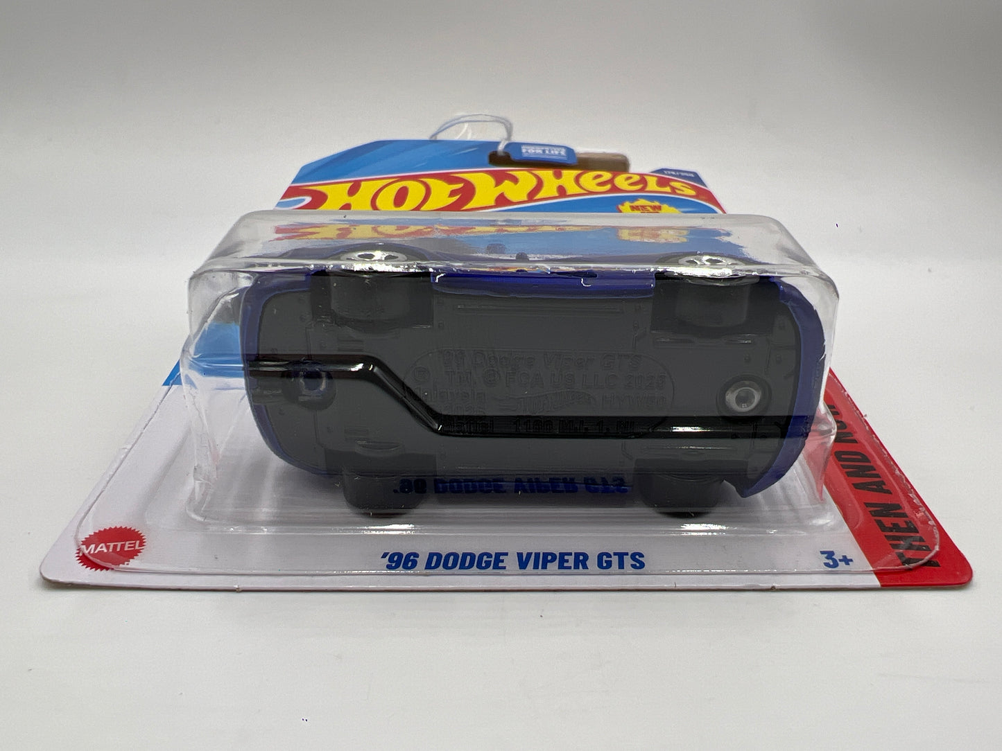 2025 Hot Wheels J Case Then And Now #176 96 Dodge Viper GTS Blue 53C