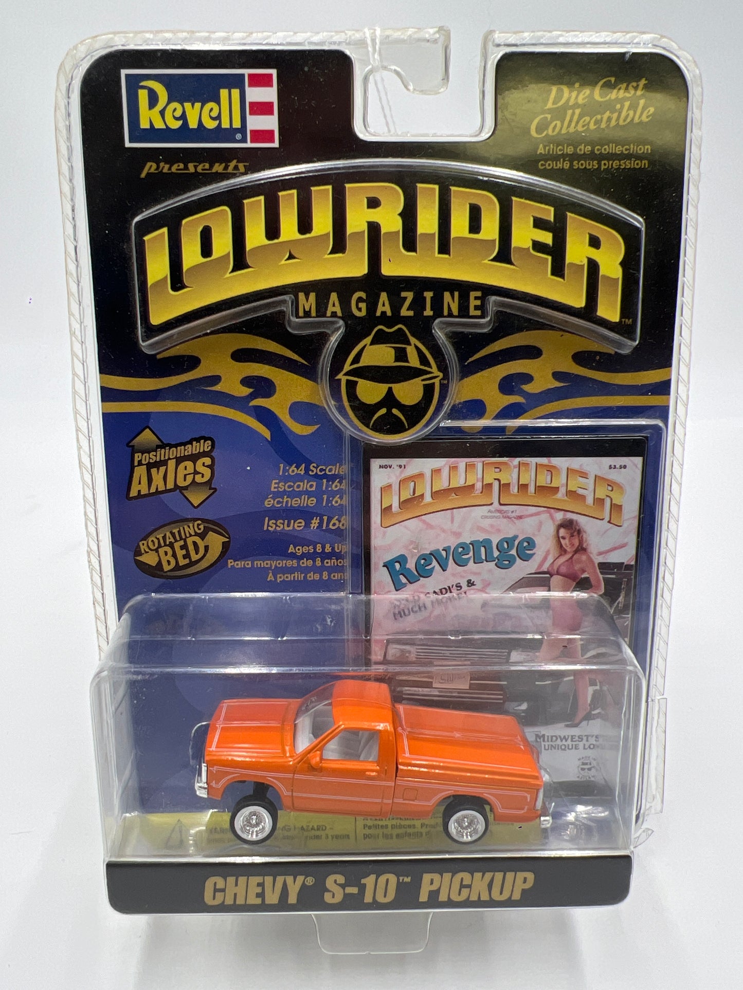 Revell Lowrider Magazine VHTF Chevy S-10 Pickup Orange