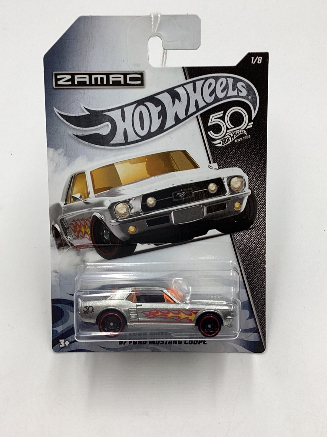 Hot Wheels Zamac 50th Set 67 Ford Mustang Coupe 1/8 149A