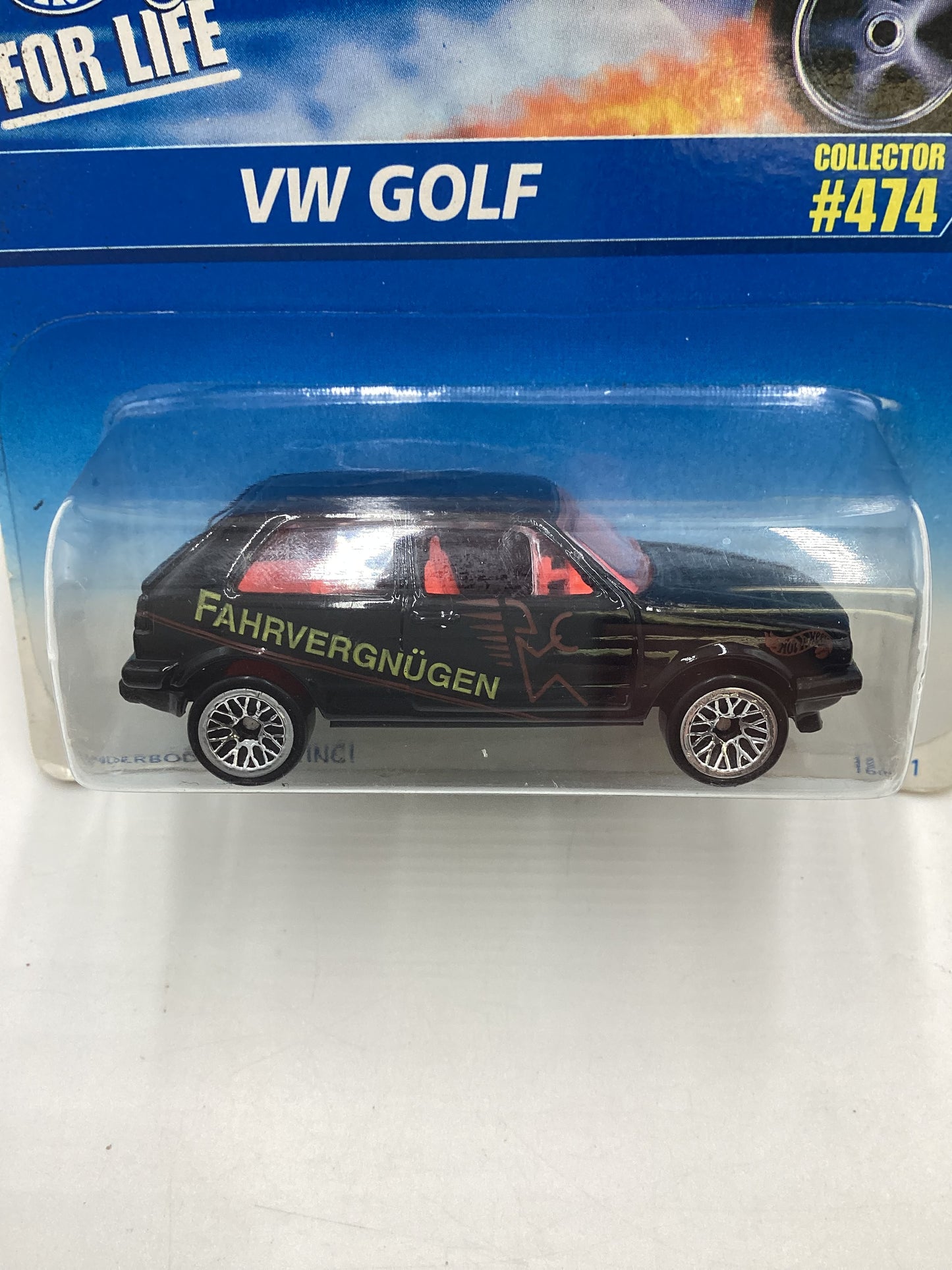 1995 Hot Wheels #474 VW Golf