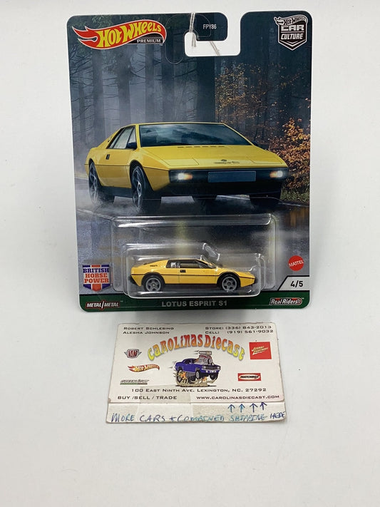 Hot Wheels British Horse Power Lotus Espirit S1 4/5 254C