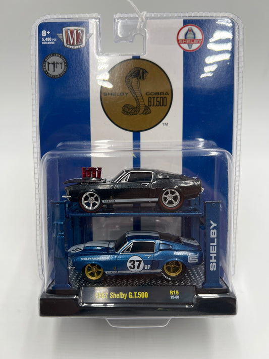 M2 Machines Auto-Lift 2 Pack 1967 Shelby G.T. 500 R19 201G